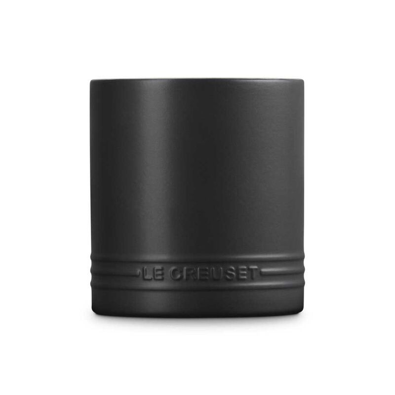 Le Creuset 1.1L Utensil Jar Matte Black image number 1